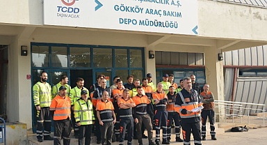 Balıkesir'de Demiryolu işçileri iş bırakma ve oturma eylemi yaptı 