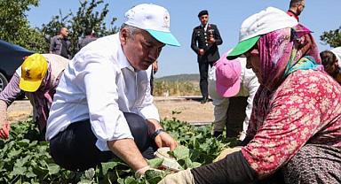 Her Daim Sahada, Üreticinin Yanında: Milletvekili Canbey'den Tarıma Net Destek