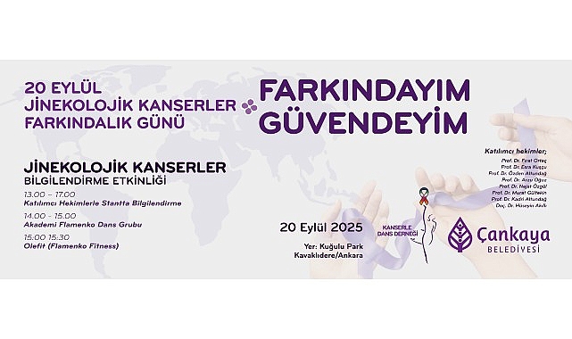 Farkındalık ve Güvence: 20 Eylül Jinekolojik Kanserler Farkındalık Günü Ankara Etkinliği