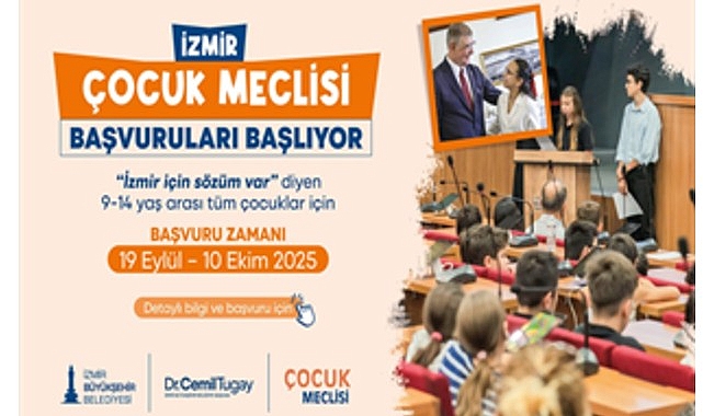 İzmir Çocuk Meclisi İçin Yeni Dönem Başvuruları Başladı: 9-14 Yaş Arası Çocuklar İçin Fırsat