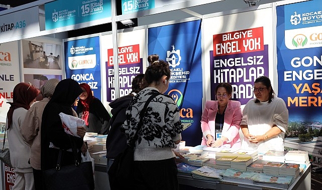 Gonca Engelliler İçin Kitap Fuarında Özel Stand: Yaşamı Zenginleştiren Deneyim