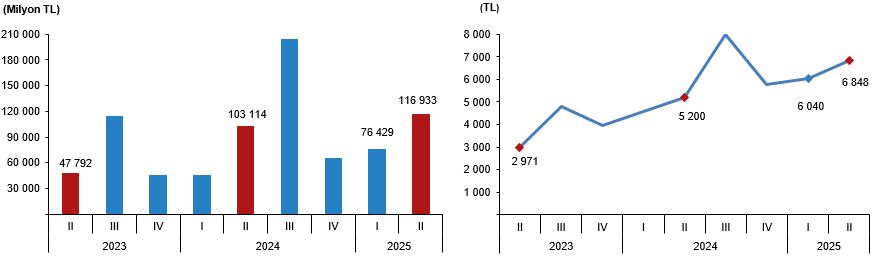 II. Çeyrek 2025 Turizm Verileri: İçerideki Seyahat ve Harcamalar Analizi