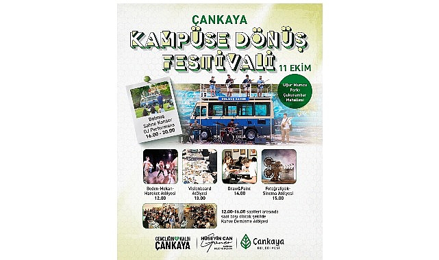 Kampüse Dönüş Festivali ile Gençler İçin Enerji Dolu Yeni Dönem Başlıyor