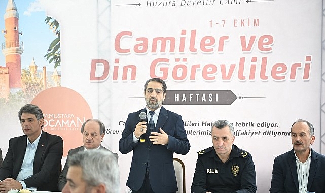 Kartepe'de Camiler ve Din Görevlileri Haftası Kapsamında Dayanışma ve Maneviyat Programı