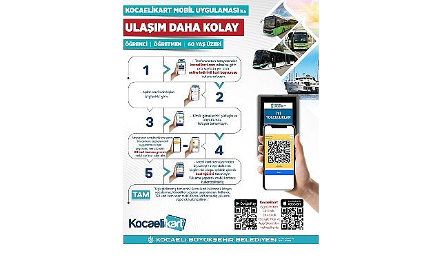 Kocaeli Kart Online Hizmetlerle Yeniden Yolda: Öğrenci, Öğretmen ve 60+ İçin Kolay Erişim