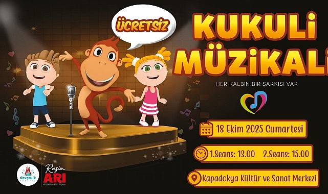 Nevşehir'de Kukuli Müzikali Kapadokya Kültür ve Sanat Merkezi'nde Ücretsiz Sahnelenecek