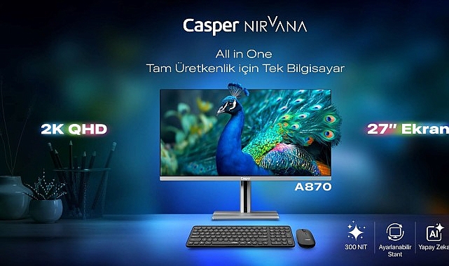 Nirvana A870: İnce Tasarımda Yahşi Güç – All-in-One Bilgisayarın Yeni Yüzü