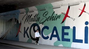 Kocaeli’nin Alt Geçitleri ve Trafolarında Grafitiyle Canlanan Şehir Dokusu