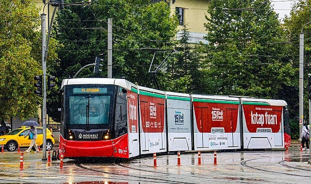 Uluslararası 15. Kocaeli Kitap Fuarı: Kitapseverlerle Tramvaylarda Buluşma