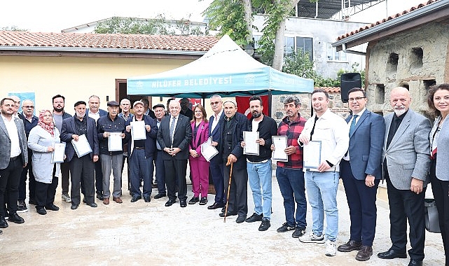 Ürünlü Mahallesi'nde 30,5 Hektarlık İmar Alanı için Yeni Tapular Hayata Geçti