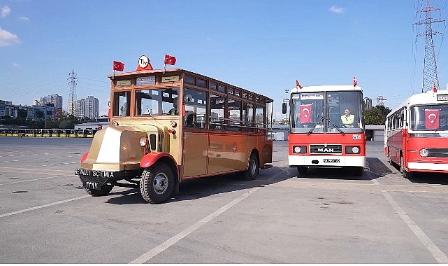 İETT’in Nostaljik Araçları Cumhuriyet Bayramı’nda İstanbul’u Selamlayacak