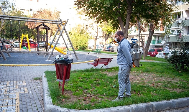 Karşıyaka'da Haşereyle Mücadelede Yoğun ve Bilimsel İlaçlama Programı