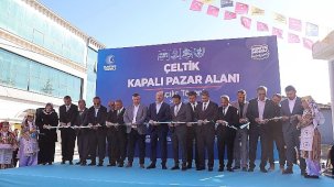 Çeltik Kapalı Pazar Yeri Açılışı: Uzaklıkları Kısa Yapan Hizmetin Adı Konya Modeli Belediyecilik