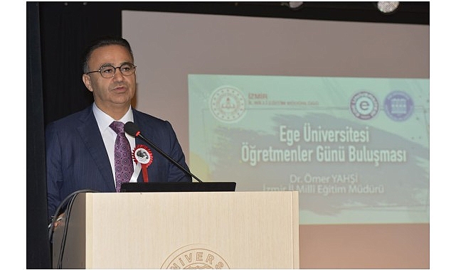 24 Kasım Öğretmenler Günü: Ege Üniversitesi Eğitim Fakültesi’nde İnsan Yetiştirme Sanatı Üzerine Bir Tören