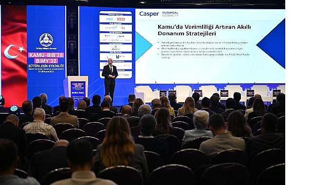 Casper, Kamu-BİB ve BİMY Etkinliğinde Ana Sponsorlukla Dijital Dönüşüm Vurgusu