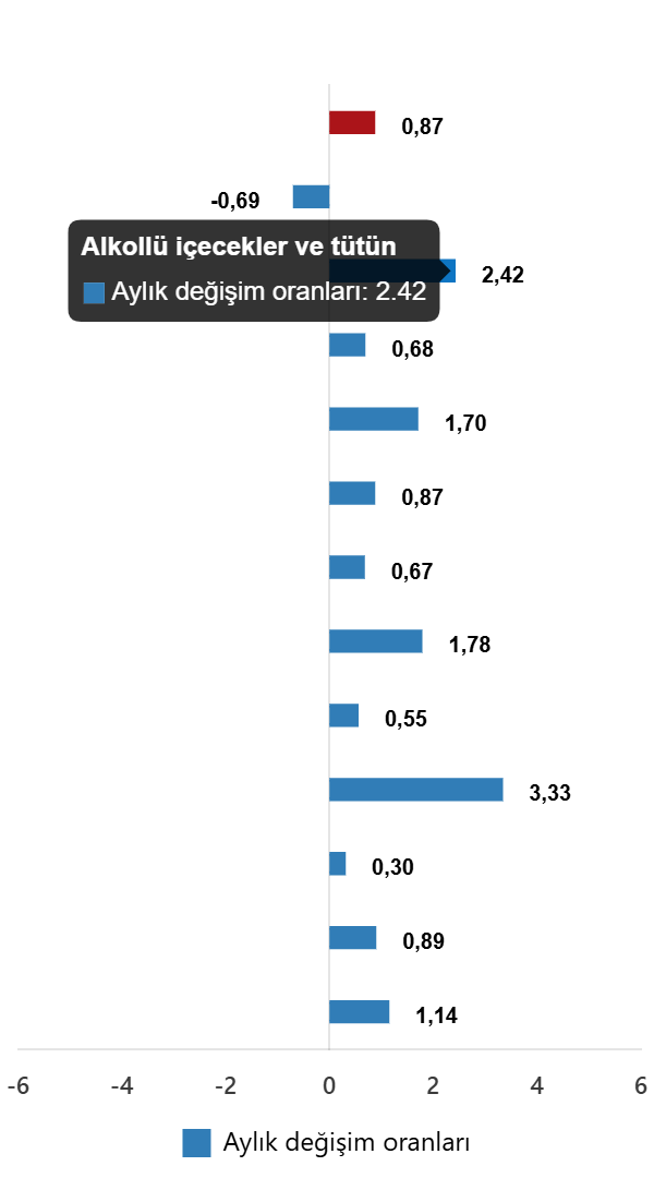 Kasım 2025 TÜFE ve Özel Kapsamlı TÜFE Göstergeleri – Güncel Değişimler ve Ana Harcama Grupları Analizi