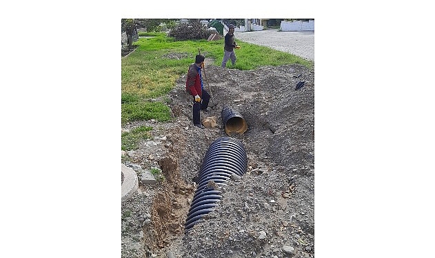 Narlı Mahallesi’nde Yağmursuyu Hattı Çalışmalarıyla Altyapı Güçlendiriliyor