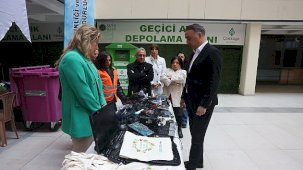 Çankaya Belediyesi Çalışanlarıyla Elektronik Atıkların Dönüştürülmesi Kampanyası