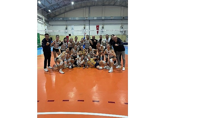 Didim Belediyespor Kadın Voleybolu 7. Grupta Galibiyeti Şöleni Yaşattı