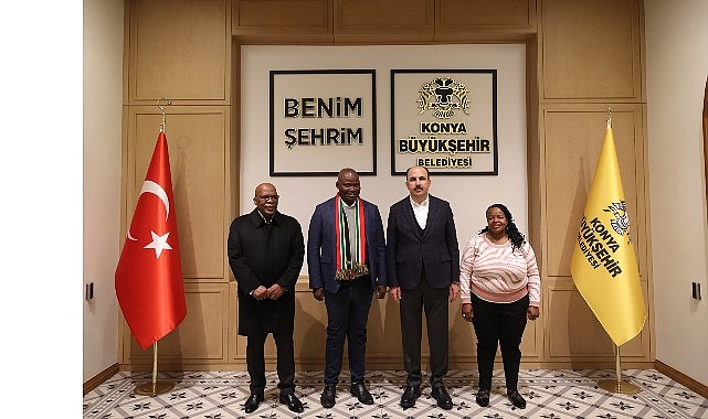 Salga ve UCLG İş Birliği için Konya'da Önemli Görüşme: Stofile UCHG Başkanı ve Konya Büyükşehir'de kabul edildi