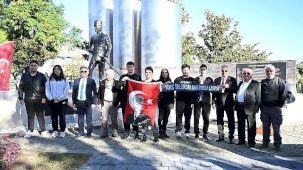 Antalya Kıyılarında Paris 2 Savaş Gemisi İçin Anılan Anma ve Siper Yürüyüşü