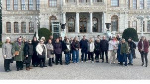 Beşiktaş’taki Dolmabahçe Sarayı Ziyaretiyle Aralık Gezileri Sürüyor