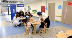 Kocaeli’de Dünya Engelliler Günü özel atölye: Çocuklar el becerilerini sergiledi