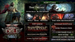 Path of Exile 2: Druid Yeniden Doğuşu ve Yeni Endgame İçerikleri