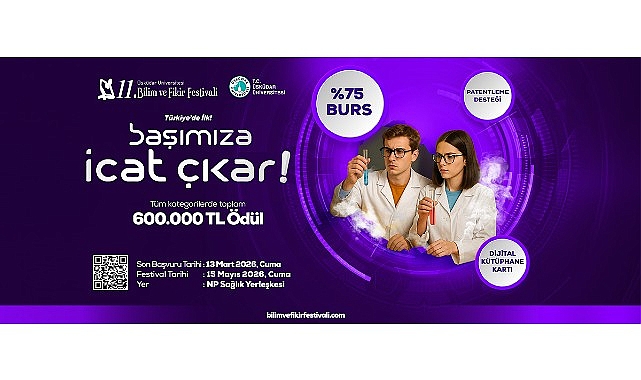 Bilim ve Fikir Festivali 11. Yıl: Lise Öğrencileri İçin Erken AR-GE Yolculuğu Başlıyor
