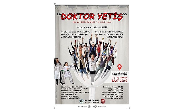 Doktor Yetiş: Milas’ta Ücretsiz Tiyatro Şöleni 16-18 Ocak