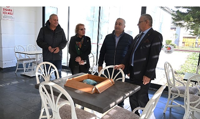 Kemer'de Kadınlar Lokali hizmete başlıyor: Topaloğlu ve meclis üyeleri sahada