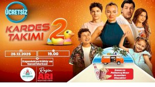 Kardeş Takımı 2: Nevşehir'de Ücretsiz Sinema Akşamı Başlıyor
