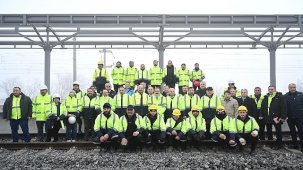 KONYARAY Banliyö Hattı Ray Birleştirme Töreniyle Önemli Aşama: 80% Tamamlanma ve 2027 Hedefi