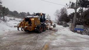 Osmangazi Belediyesi Karla Mücadelede 7 Mahallede Hızlı Müdahale ile Trafiği Güvende Tutuyor