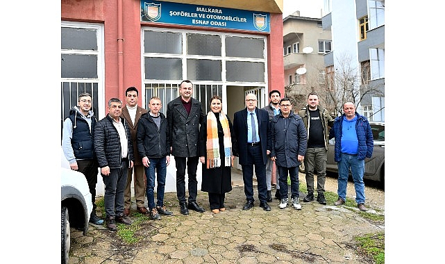 Malkara Belediye Başkanı Öztürk’ten Yeni Görevi Üstlenen Aykut Yeniceli’ne Ziyaret
