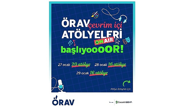 ÖRAV Çevrim İçi Atölyeleriyle Öğretmenlerin Mesleki ve Kişisel Gelişimine Yeni Dönem Başlıyor