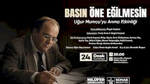 Uğur Mumcu Anısına Basın Öne Eğilmesin: Şiir ve Müziklerle Anma Etkinliği