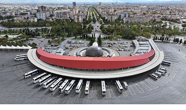 Konya Otogarı ve İlçe Terminallerinde 2025 Yılı Yolcu Trafiği ve Hizmet Yönetimi