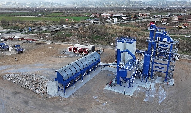 Manisa’da Sıcak Asfalt Plent Tesisiyle Ulaşımda Yeni Dönem Başladı