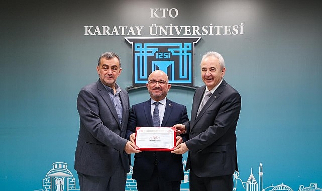 TS ISO 46001 Su Verimliliği Yönetim Sistemi Belgesinin Törenle Takdim Edildiği Kamu-Üniversite-Sektör Bileşimi Etkinliği Konya