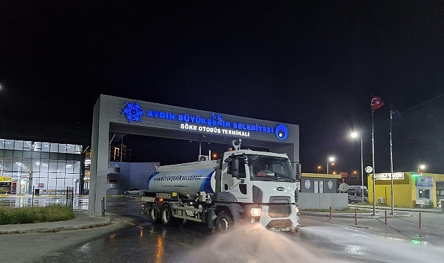 Aydın’da Bayrama Hazır: Terminallerde 24 Saat Süren Temizlik Seferberliği