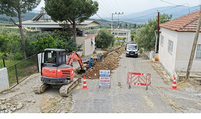 Aydın’da Kuyucak’ta İçme Suyu Şebeke Hattı Yenileme Projesi Başladı
