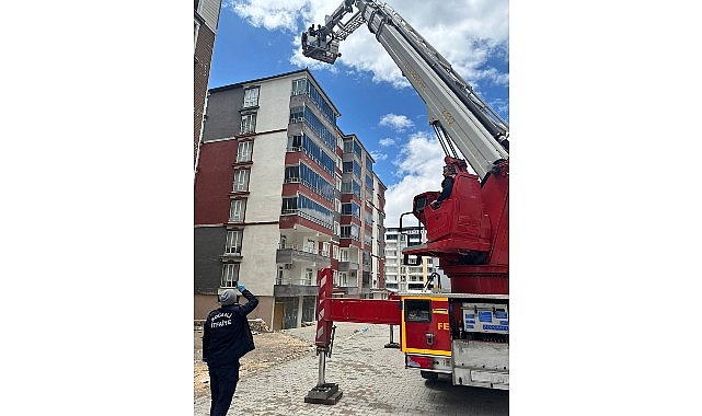 Besni İtfaiye Teşkilatı İçin 40 Metre Merdivenli Aracın Operatör Eğitimi ve Uygulamalı Hazırlık Süreci