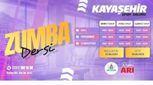 Kayaşehir Spor Salonu'nda Zumba Dönemi Başladı: Kadınlar İçin Yeni Sezon Kayıtları Açıldı