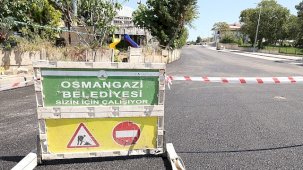 Nilüferköy Kolej Caddesi’nde 375 Metre Yol Yenilenmesi Hızla Tamamlandı