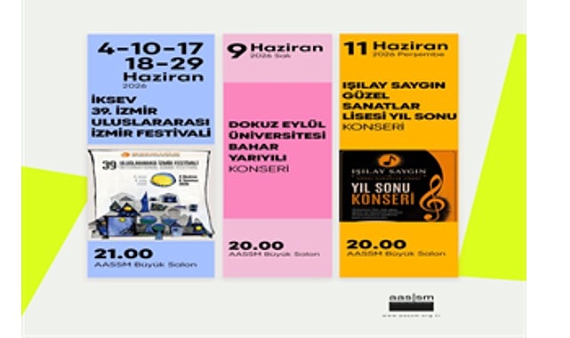 AASSM’de Haziran: 39. Uluslararası İzmir Festivali ve Ücretsiz Kültür Aktiviteleri