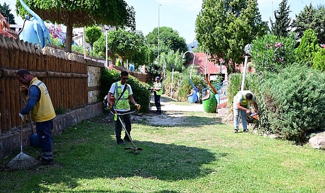 Aydın’da Park ve Kentsel Yenileme Çalışmaları Tüm İlçelerde Sürüyor
