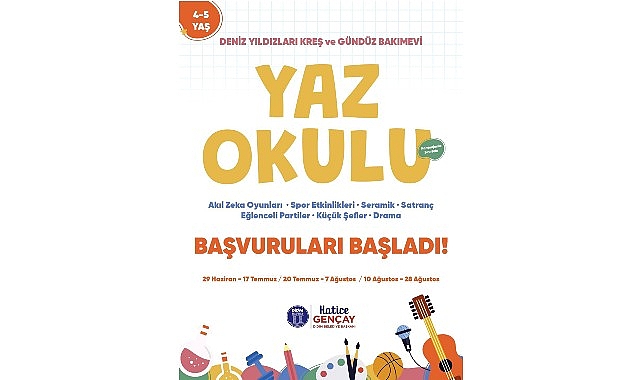 Didim Belediyesi Yaz Okulu: 4-5 Yaşlar için Dört Mevsim Keyifli Öğrenme Yazı