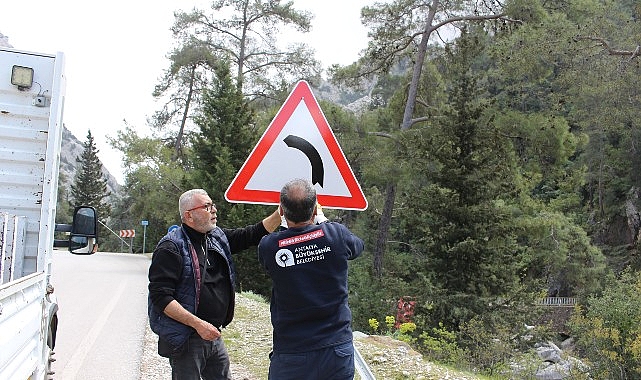 Kemer Yayla Yollarında Büyük Onarım ve Güvenlik Çalışmaları Başlatıldı
