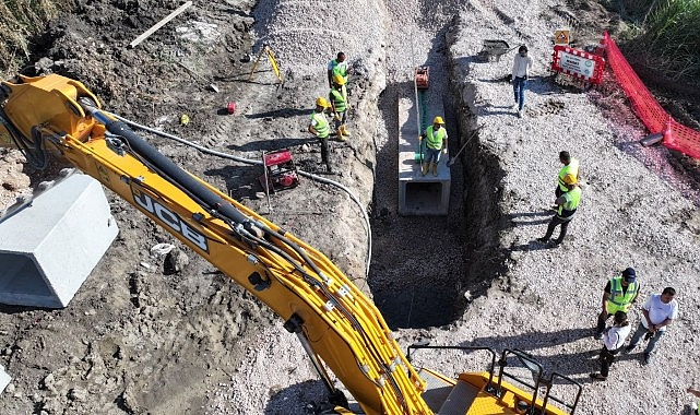 Soma’da Yağmur Suyu Hattı Projesiyle Altyapı Güçlendiriliyor